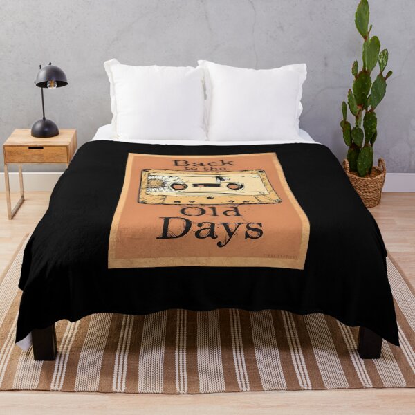Item preview, Back To The Old Days Vintage Cassette Tape Art designed and sold by LazyGeniusArt.