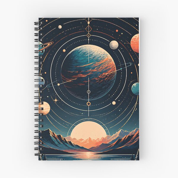 Item preview, Golden Horizon Planetary Alignment Landscape  designed and sold by Jaideep Walia.