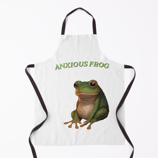 Item preview, Anxious Frog Meme designed and sold by sintam.