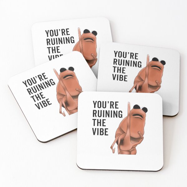 Item preview, You're Ruining The Vibe Funny Marcus The Worm designed and sold by nosu-art-pod.
