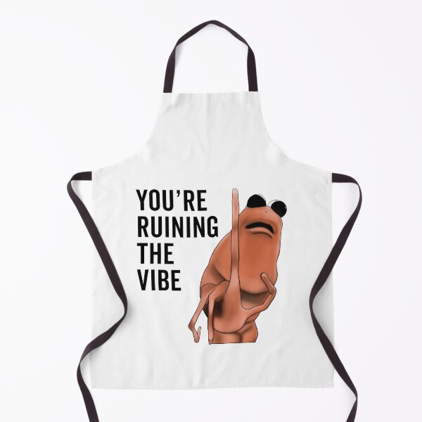 Item preview, You're Ruining The Vibe Funny Marcus The Worm designed and sold by nosu-art-pod.