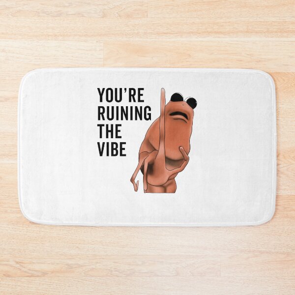 Item preview, You're Ruining The Vibe Funny Marcus The Worm designed and sold by nosu-art-pod.