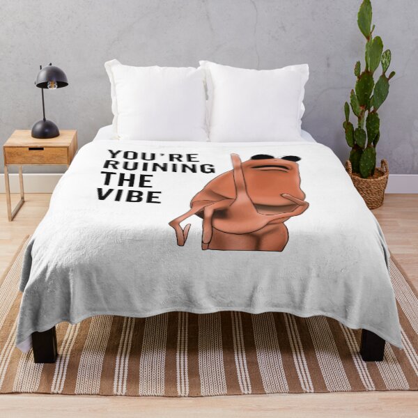 Item preview, You're Ruining The Vibe Funny Marcus The Worm designed and sold by nosu-art-pod.