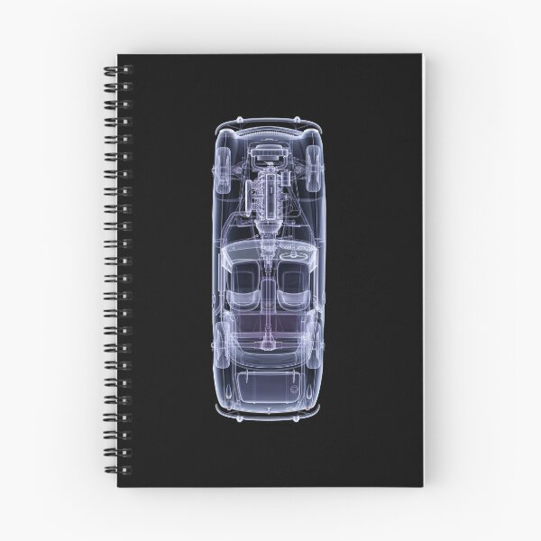 Item preview, Austin Haley 3000 X-Ray Blueprint – Transparent Classic Car Anatomy designed and sold by Gated Gear.