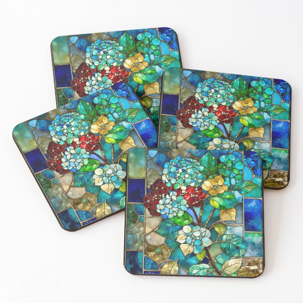 Item preview, The Hydrangea Window designed and sold by ©Janis Zroback.