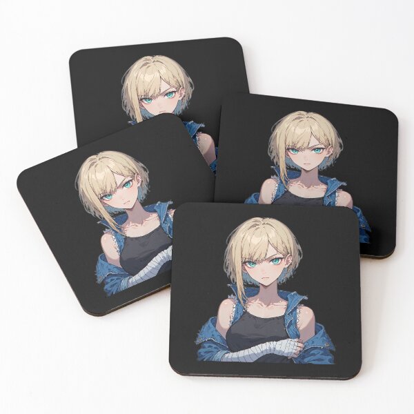 Item preview, Edgy Anime Girl designed and sold by Radhestore.