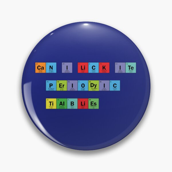 Item preview, Can I Lick It Periodic Table designed and sold by happyteeshirt.