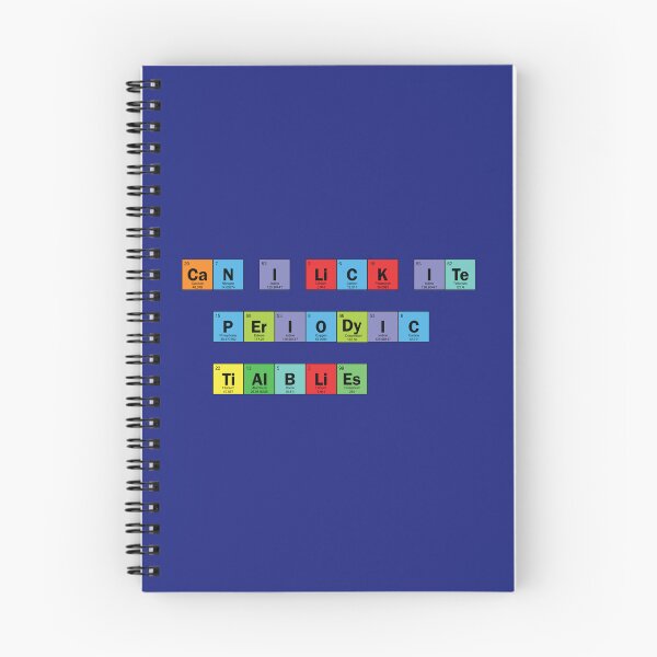 Item preview, Can I Lick It Periodic Table designed and sold by happyteeshirt.