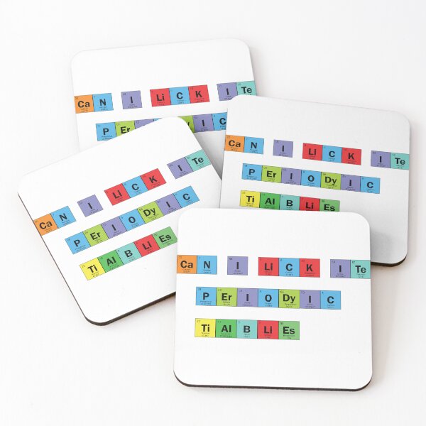 Item preview, Can I Lick It Periodic Table designed and sold by happyteeshirt.