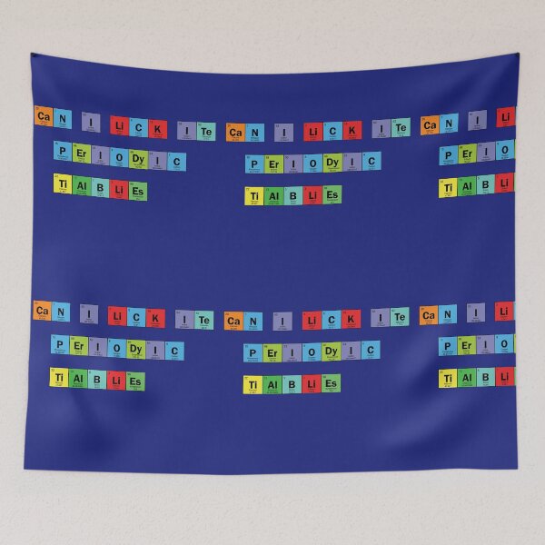 Item preview, Can I Lick It Periodic Table designed and sold by happyteeshirt.