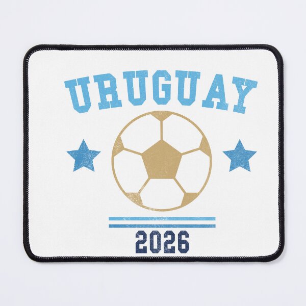 Item preview, Uruguay 2026 — Vintage Soccer Tee designed and sold by C & T ArtLab.