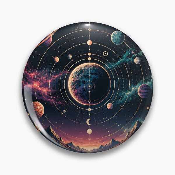 Item preview, Sacred Geometry Celestial Planet Chart   designed and sold by Jaideep Walia.