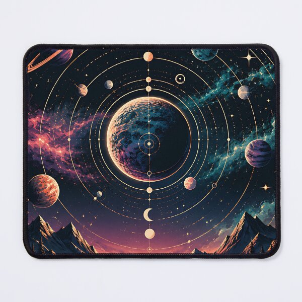Item preview, Sacred Geometry Celestial Planet Chart designed and sold by Jaideep Walia.