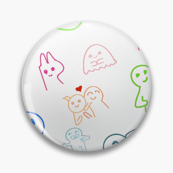 Item preview, Cute doodle friends designed and sold by robertart77.