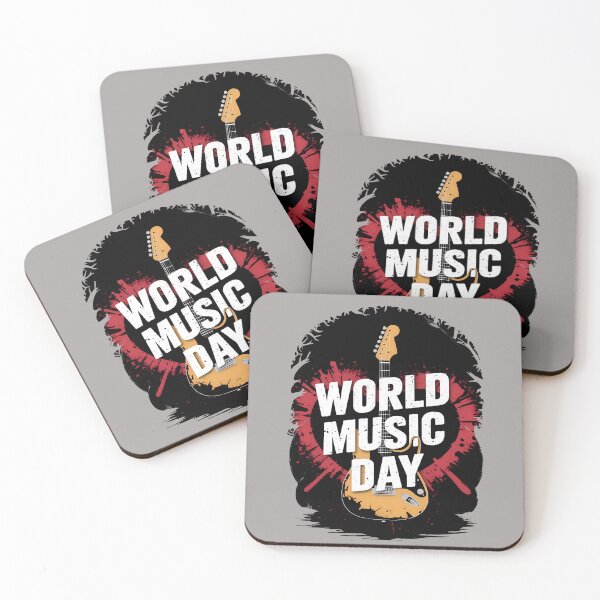 Item preview, Electric Guitar - World Music Day designed and sold by Art-Arcade6.