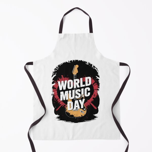 Item preview, Electric Guitar - World Music Day designed and sold by Art-Arcade6.