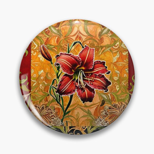 Item preview, The Red Lily of the Orient.. designed and sold by ©Janis Zroback.
