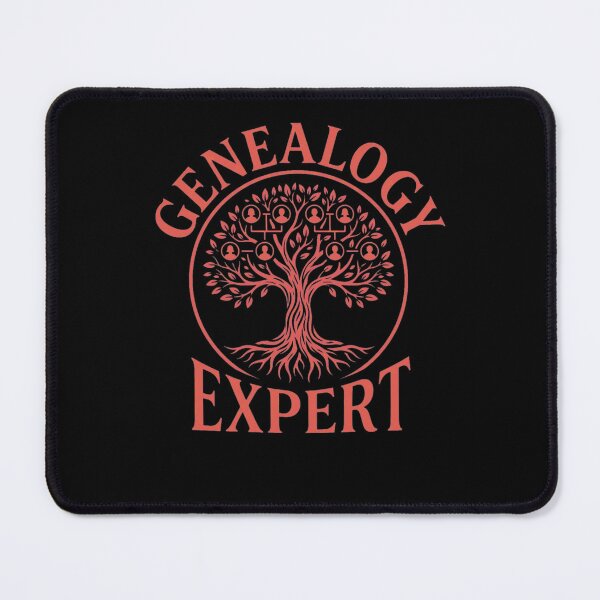 Item preview, Genealogy Expert Lover Master - Family Roots History Detective designed and sold by NewRedLady.