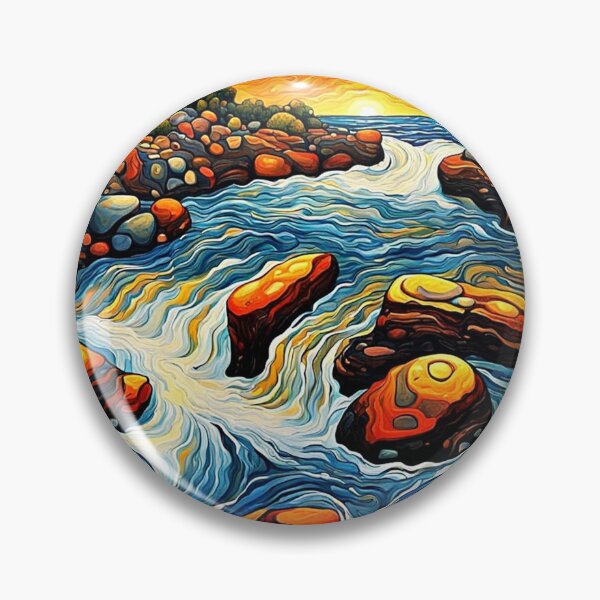 Item preview, Streaming through rocks designed and sold by George Hutton Hunter.