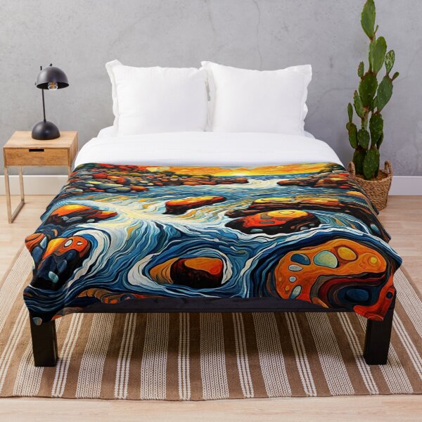 Item preview, Fluyendo a través de las rocas designed and sold by George Hutton Hunter.