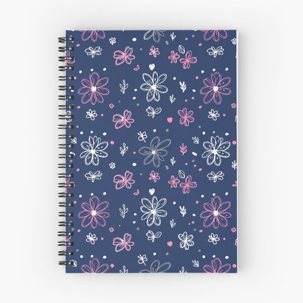 Item preview, Little flowers on blue designed and sold by In-Spirit24.
