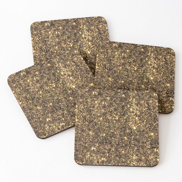 Item preview, Luxury Gold Dust on Black Velvet designed and sold by K Design Store.