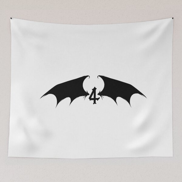 Item preview, Tatuaje Ulquiorra Cifer Espada 4 Alas De Murciélago designed and sold by nighto-0W.