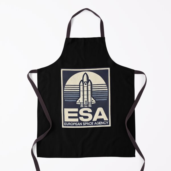 Item preview, European Space Agency Inspired Retro Space Exploration Emblem Design designed and sold by TEEJAMBOREE.
