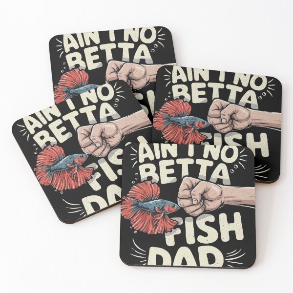 Item preview, Ain't No Betta Fish Dad Funny Siamese Fighting Fish Pun designed and sold by haitrieuic96.