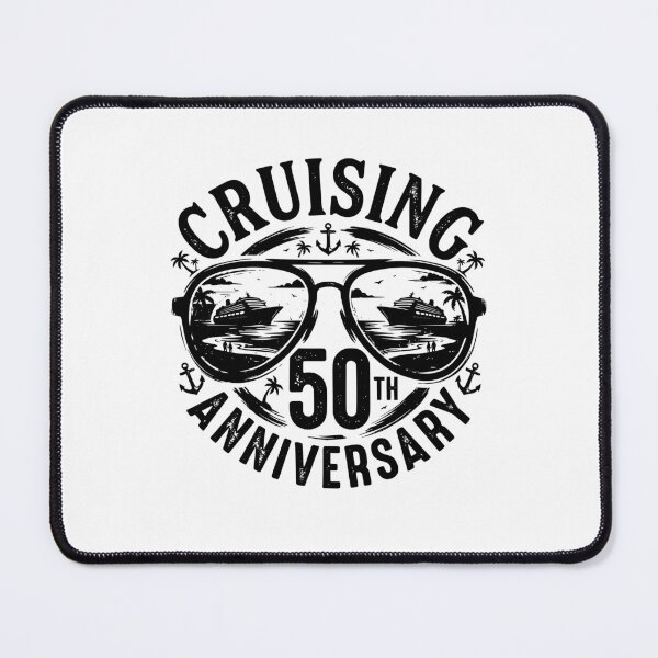 Item preview, 50th Anniversary tee Vintage Cruising Into Our 50 Years Together Design, Golden Anniversary Gift Tee designed and sold by AsturShop.