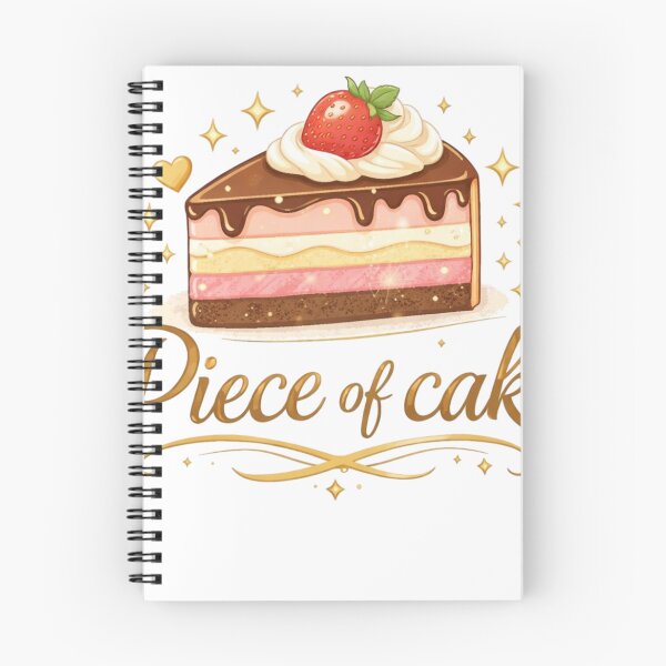 Item preview, simple piece of cake designed and sold by Saucebyte.