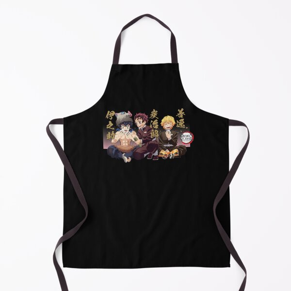 Item preview, Tanjiro Inosuke Squad Anime Graphic Poster Design designed and sold by KratofilKerri.