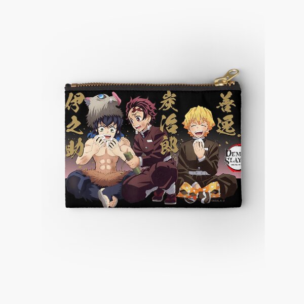Item preview, Tanjiro Inosuke Squad Anime Graphic Poster Design designed and sold by KratofilKerri.