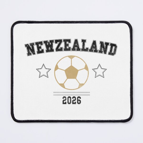 Item preview, New Zealand 2026 — Vintage Soccer Tee designed and sold by C & T ArtLab.