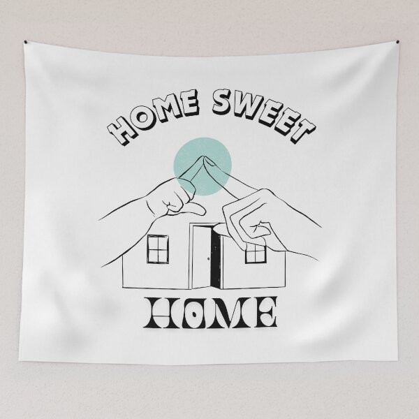 Item preview, Home Sweet Home.  designed and sold by Dinasshop.