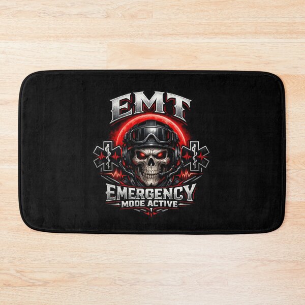 Item preview, Gothic Skull EMT Emergency Mode Active EMS Tactical Streetwear Design for National EMS Week designed and sold by ClinicalHubs.