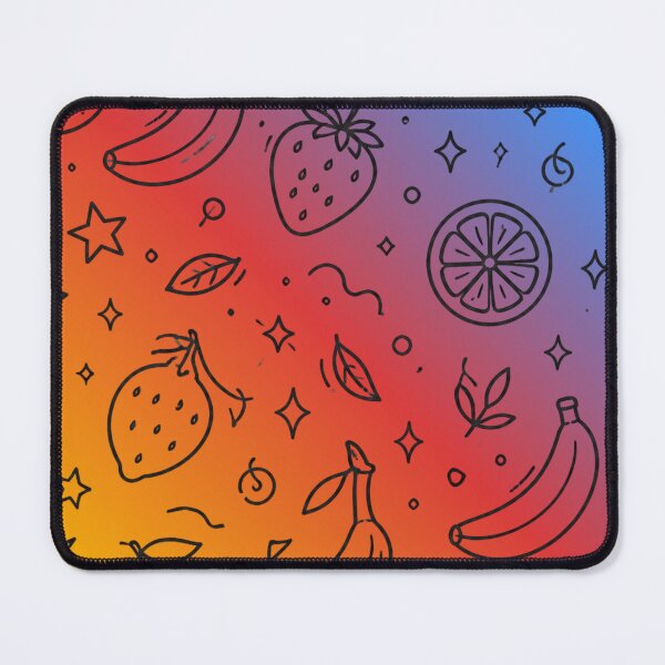 Item preview, Summer Fruit Medley Vibrant Rainbow Pattern designed and sold by alvinavery.