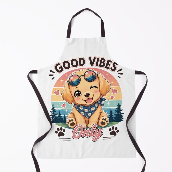 Item preview, Kawaii Chibi Golden Retriever Anime Puppy Good Vibes Only Cute Dog Aesthetic designed and sold by Dyan4.