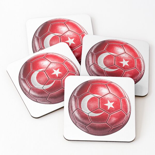 Item preview, Turkey Football Flag Design designed and sold by redsharkuk.