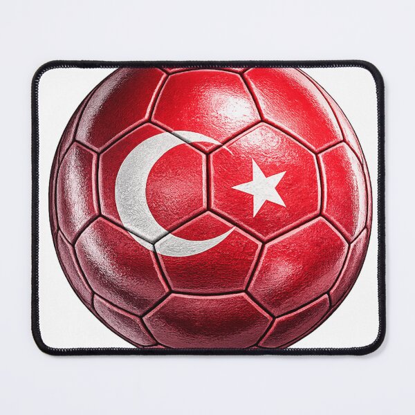 Item preview, Turkey Football Flag Design designed and sold by redsharkuk.