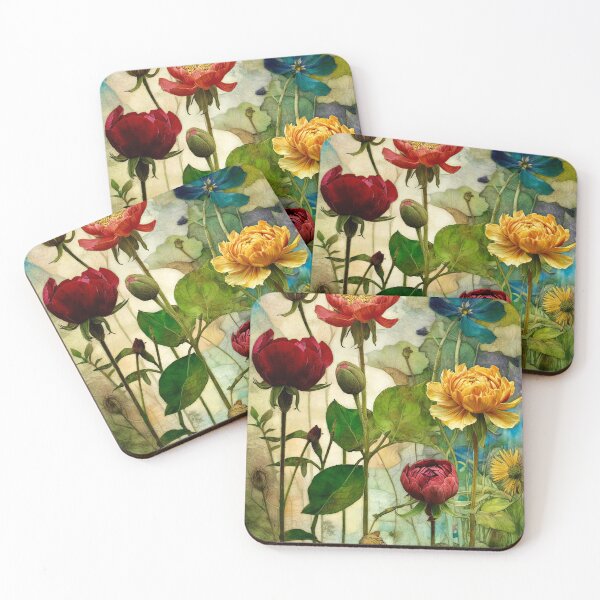 Item preview, Peony Garden… designed and sold by ©Janis Zroback.