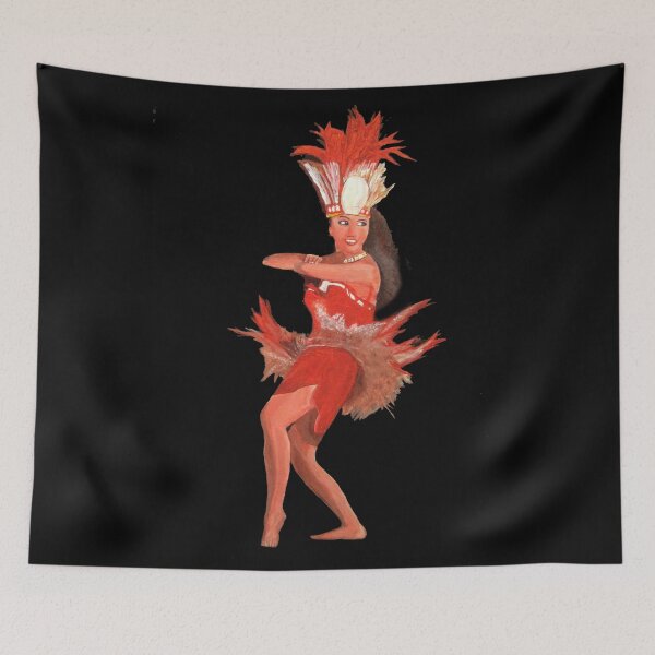 Item preview, Hawaiian Polynesian Tahitian Hula Dancer designed and sold by Carlo Varo.