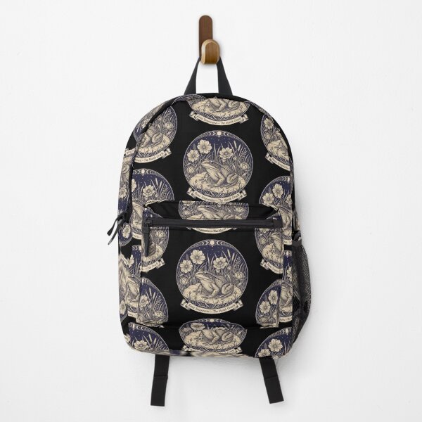 Item preview, Marsh Oracle Frog - Dark Cottagecore Rana Temporaria designed and sold by PixelQ.