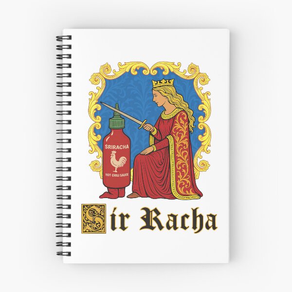 Item preview, Sir Racha Meme Sriracha Medieval Gracioso designed and sold by studio-ssaam.
