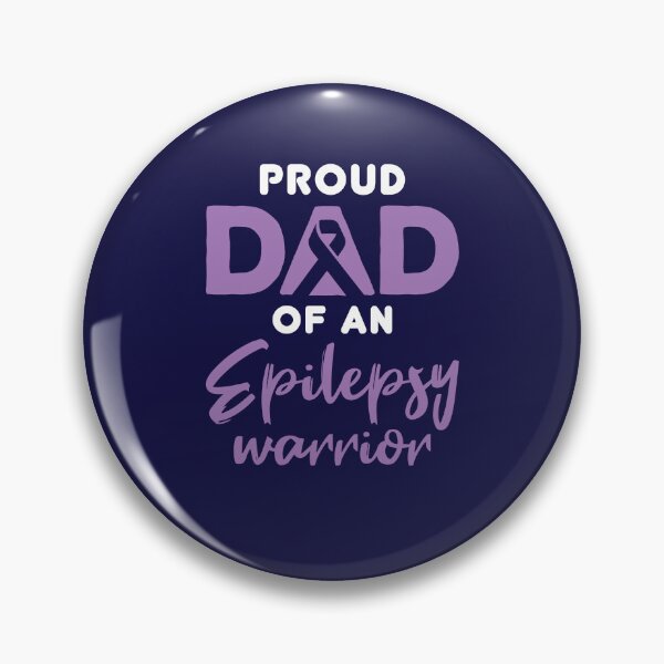 Item preview, Epilepsy Dad Proud Dad of an Epilepsy Warrior designed and sold by jaygo.