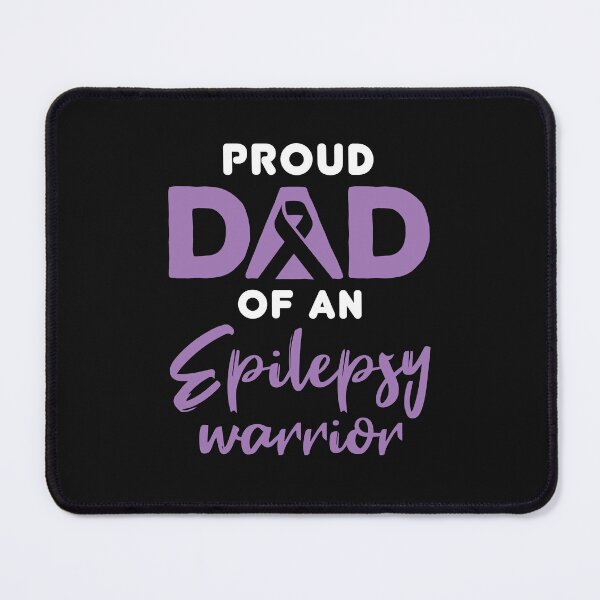 Item preview, Epilepsy Dad Proud Dad of an Epilepsy Warrior designed and sold by jaygo.
