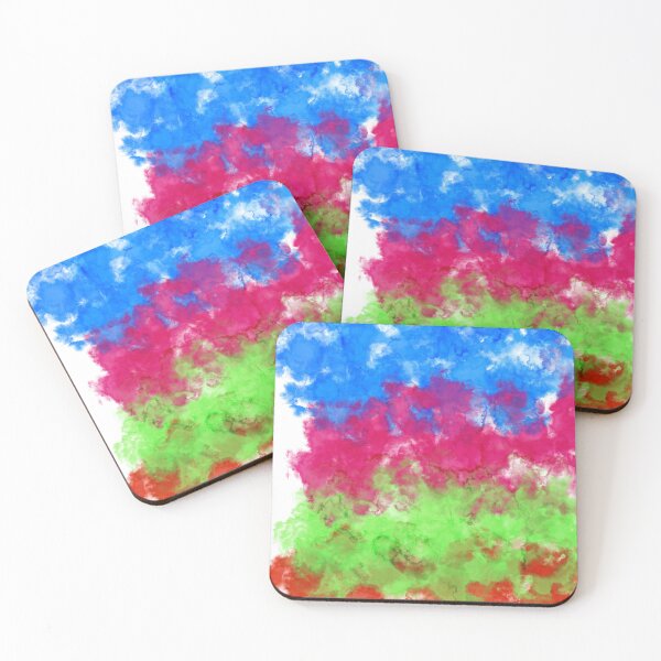 Item preview, Color splash abstract art designed and sold by robertart77.