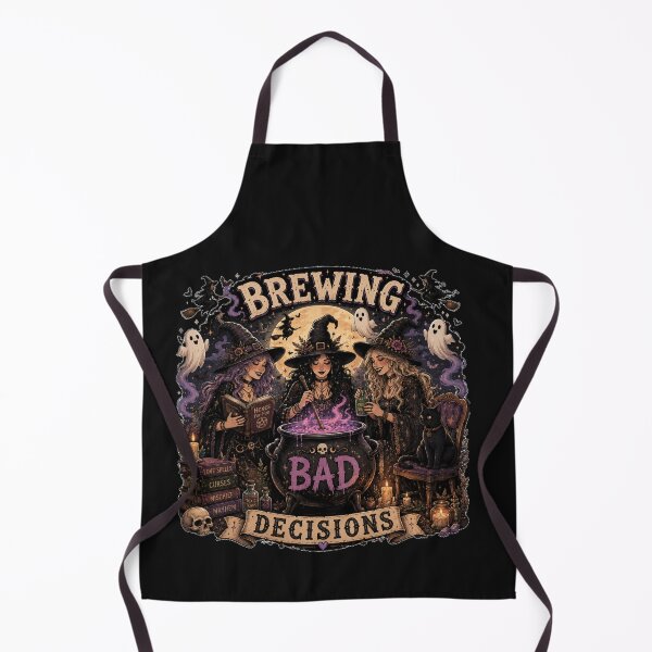 Item preview, Brewing Bad Decisions Witchy Halloween Coven Design designed and sold by MotylekAnia.