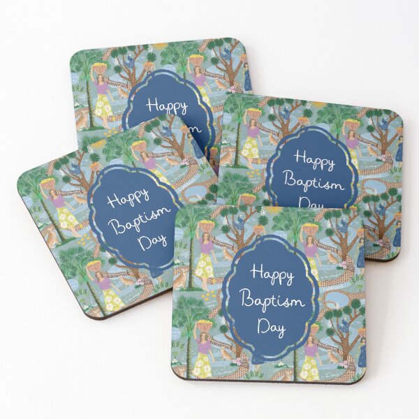Item preview, Happy Baptism-Eden Scene designed and sold by Nuevomundo Arte Designs by Anahí .