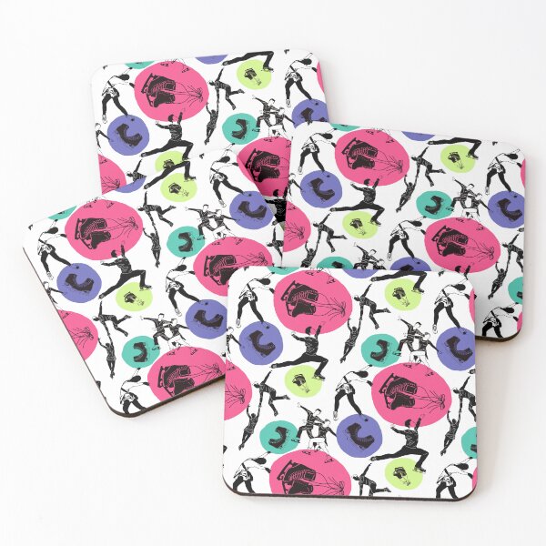 Item preview, Figure Skaters Retro Pop Pattern designed and sold by PD-Skating.